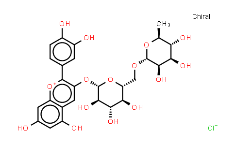 18719-76-1 | 花青素鼠李葡糖苷