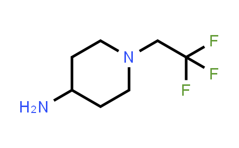 CAS No. 187217-99-8, 1-(2,2,2-Trifluoroethyl)piperidin-4-amine
