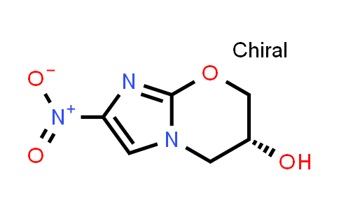 CAS No. 187235-13-8, (R)-2-Nitro-6,7-dihydro-5H-imidazo[2,1-b][1,3]oxazin-6-ol