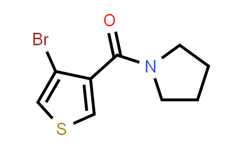 CAS No. 1872849-86-9, (4-Bromothiophen-3-yl)(pyrrolidin-1-yl)methanone
