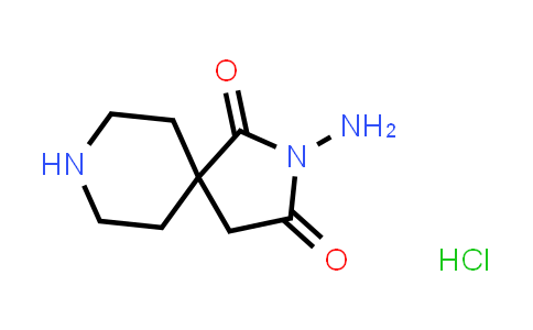 CAS No. 187344-85-0, 2,8-Diazaspiro[4.5]decane-1,3-dione, 2-amino-,(Hydrochloride) (1:1)