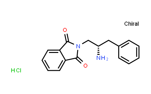 CAS No. 187526-95-0, (S)-2-(2-amino-3-phenylpropyl)isoindoline-1,3-dione (Hydrochloride)