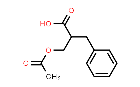 CAS No. 187610-68-0, 3-Acetoxy-2-benzylpropanoic acid