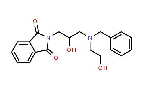CAS No. 1876374-15-0, 1H-Isoindole-1,3(2H)-dione, 2-[2-hydroxy-3-[(2-hydroxyethyl)(phenylmethyl)amino]propyl]-