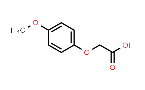 CAS No. 1877-75-4, 2-(4-Methoxyphenoxy)acetic acid