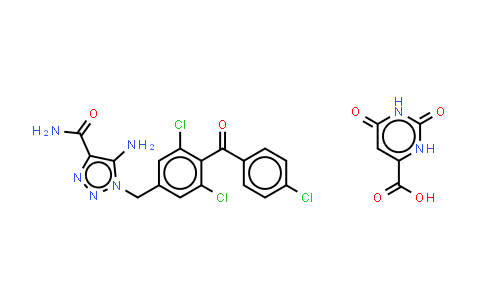 CAS No. 187739-60-2, Carboxyamidotriazole (Orotate)