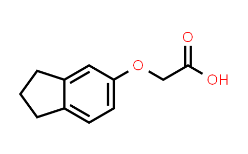 CAS No. 1878-58-6, (2,3-Dihydro-1h-inden-5-yloxy)acetic acid