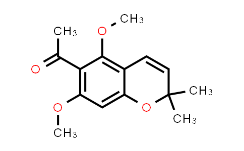 CAS No. 18780-97-7, 1-(5,7-Dimethoxy-2,2-dimethyl-2H-chromen-6-yl)ethanone
