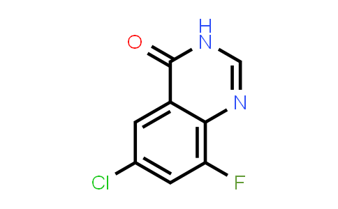 CAS No. 187805-51-2, 6-Chloro-8-fluoroquinazolin-4(3H)-one