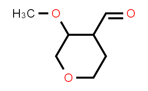 CAS No. 1879795-69-3, 3-Methoxytetrahydro-2H-pyran-4-carbaldehyde