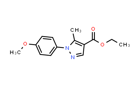 CAS No. 187998-66-9, Ethyl 1-(4-methoxyphenyl)-5-methyl-1H-pyrazole-4-carboxylate