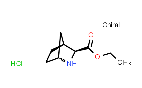 CAS No. 188057-41-2, (1R,3S,4S)-Ethyl 2-azabicyclo[2.2.1]heptane-3-carboxylate hydrochloride