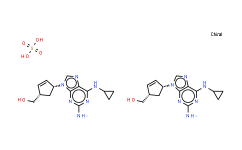 CAS No. 188062-50-2, Abacavir (sulfate)