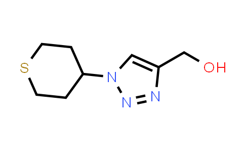 CAS No. 1881291-02-6, (1-(Tetrahydro-2H-thiopyran-4-yl)-1H-1,2,3-triazol-4-yl)methanol