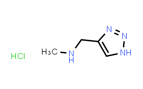 CAS No. 1881293-19-1, N-Methyl-1-(1H-1,2,3-triazol-4-yl)methanamine hydrochloride