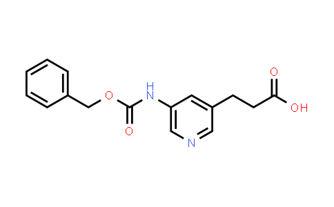 CAS No. 1881328-42-2, 3-(5-(((Benzyloxy)carbonyl)amino)pyridin-3-yl)propanoic acid