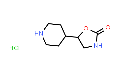 CAS No. 1881329-91-4, 5-(Piperidin-4-yl)oxazolidin-2-one hydrochloride