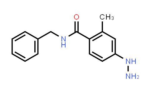 CAS No. 1882155-09-0, N-Benzyl-4-hydrazinyl-2-methylbenzamide