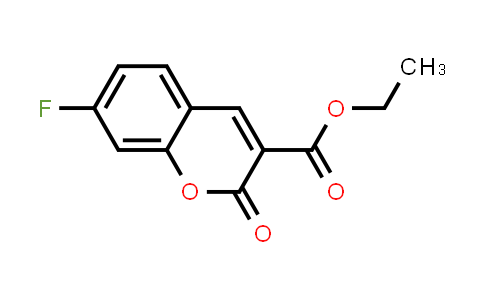 CAS No. 1883574-88-6, Ethyl 7-fluoro-2-oxo-2H-chromene-3-carboxylate