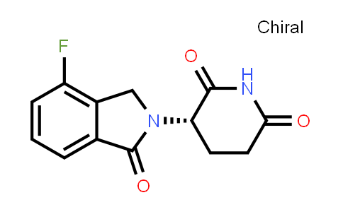 CAS No. 1884230-69-6, (S)-3-(4-Fluoro-1-oxoisoindolin-2-yl)piperidine-2,6-dione