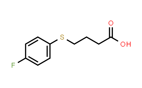 CAS No. 18850-56-1, 4-[(4-Fluorophenyl)sulfanyl]butanoic acid