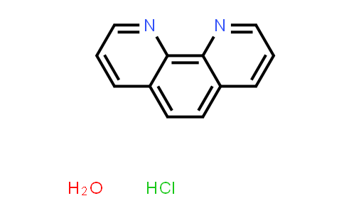 CAS No. 18851-33-7, 1,10-Phenanthroline monohydrochloride monohydrate