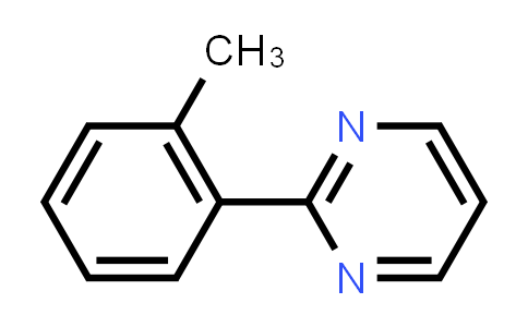 CAS No. 188527-65-3, Pyrimidine, 2-(2-methylphenyl)-