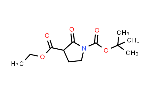 CAS No. 188528-95-2, 1-(tert-Butyl) 3-ethyl 2-oxopyrrolidine-1,3-dicarboxylate