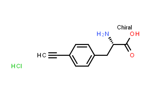 CAS No. 188640-63-3, 4-Ethynyl-L-phenylalanine (hydrochloride)