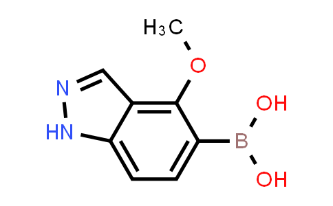 CAS No. 1887059-96-2, (4-Methoxy-1H-indazol-5-yl)boronic acid
