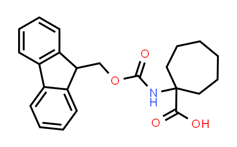 CAS No. 188751-56-6, 1-((((9H-Fluoren-9-yl)methoxy)carbonyl)amino)cycloheptane-1-carboxylic acid