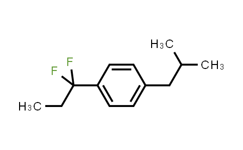 CAS No. 1888960-83-5, 1-(1,1-Difluoropropyl)-4-isobutylbenzene