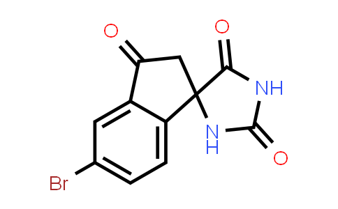 CAS No. 1889290-24-7, 5'-Bromospiro[imidazolidine-4,1'-[1H]indene]-2,3',5(2'H)-trione