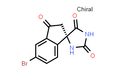 CAS No. 1889290-55-4, (S)-5'-Bromospiro[imidazolidine-4,1'-indene]-2,3',5(2'H)-trione
