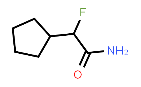 CAS No. 1889644-81-8, 2-Cyclopentyl-2-fluoroacetamide