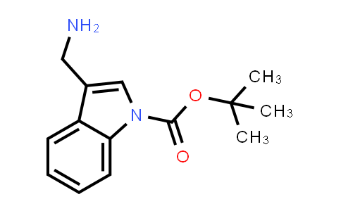 CAS No. 188988-46-7, tert-Butyl 3-(aminomethyl)-1H-indole-1-carboxylate