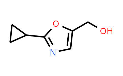 CAS No. 1889959-79-8, (2-Cyclopropyloxazol-5-yl)methanol