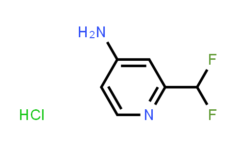 CAS No. 1890194-45-2, 2-(Difluoromethyl)pyridin-4-amine hydrochloride