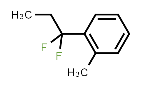 CAS No. 1890776-30-3, 1-(1,1-Difluoropropyl)-2-methylbenzene