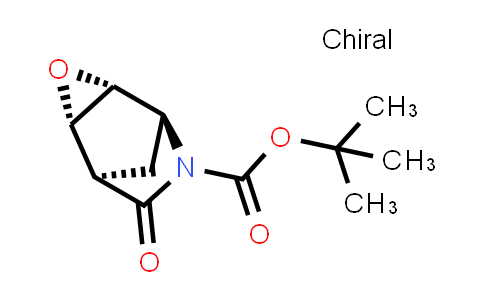 CAS No. 189098-25-7, tert-Butyl (1R,2S,4R,5S)-7-oxo-3-oxa-6-azatricyclo[3.2.1.02,4]octane-6-carboxylate