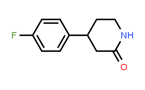 CAS No. 1891169-00-8, 4-(4-Fluorophenyl)piperidin-2-one