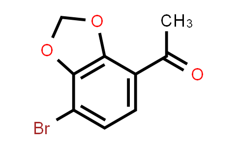 CAS No. 1892297-27-6, 1-(7-Bromobenzo[d][1,3]dioxol-4-yl)ethan-1-one