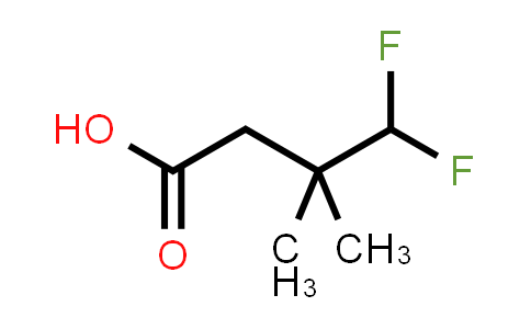 CAS No. 1892397-17-9, 4,4-Difluoro-3,3-dimethylbutanoic acid