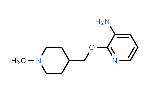 CAS No. 1892434-43-3, 2-[(1-Methylpiperidin-4-yl)methoxy]pyridin-3-amine