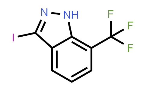 CAS No. 1892533-73-1, 3-Iodo-7-(trifluoromethyl)-1H-indazole