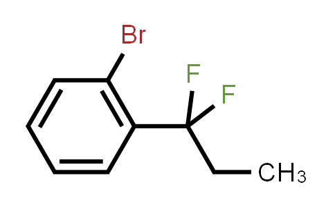 CAS No. 1892536-60-5, 1-Bromo-2-(1,1-difluoropropyl)benzene