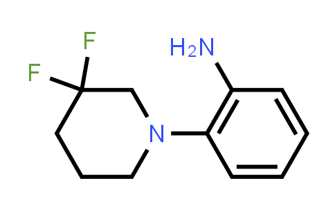 CAS No. 1892710-21-2, 2-(3,3-Difluoropiperidin-1-yl)aniline