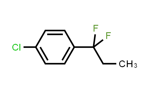 CAS No. 1892883-27-0, 1-Chloro-4-(1,1-difluoropropyl)benzene