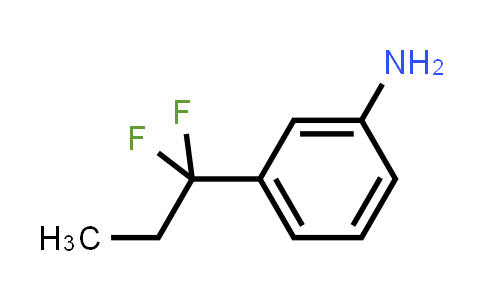 CAS No. 1893082-45-5, 3-(1,1-Difluoropropyl)aniline