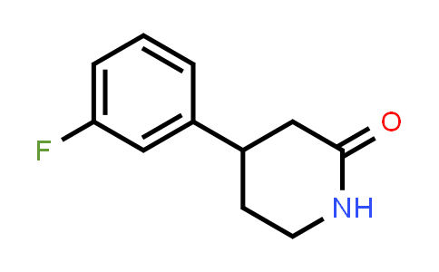 CAS No. 1893161-56-2, 4-(3-Fluorophenyl)piperidin-2-one